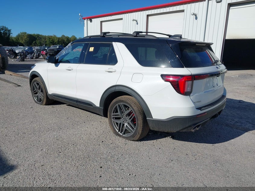 Vin: 1fmwk8gc6sgb46833, lot: 46621278, ford explorer st 20253
