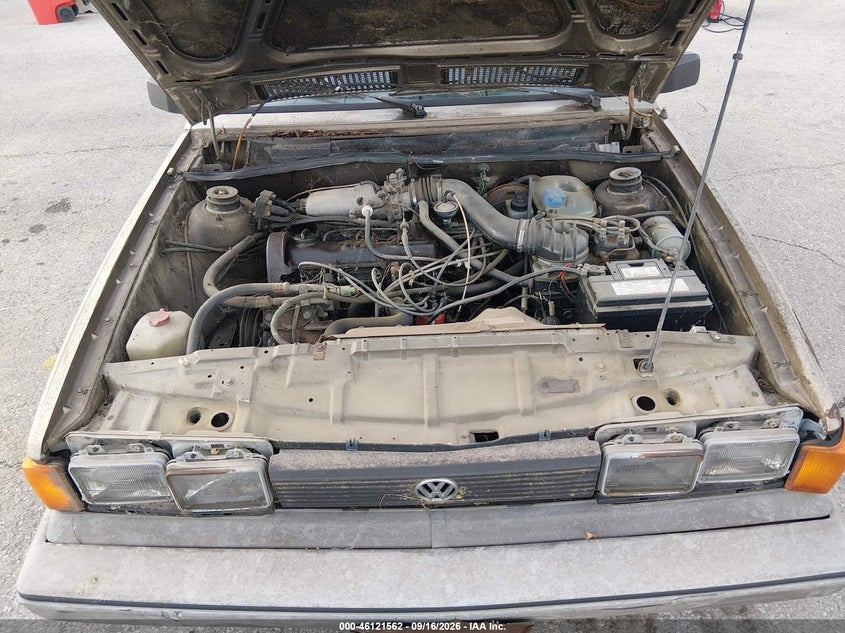 VOLKSWAGEN SCIROCCO 1984 VIN WVWCA0534EK020079