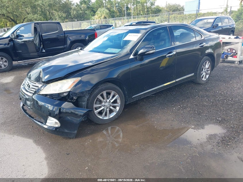 2012 Lexus ES, Front End, IAAI, VIN JTHBK1EG0C2481731 — photo 2