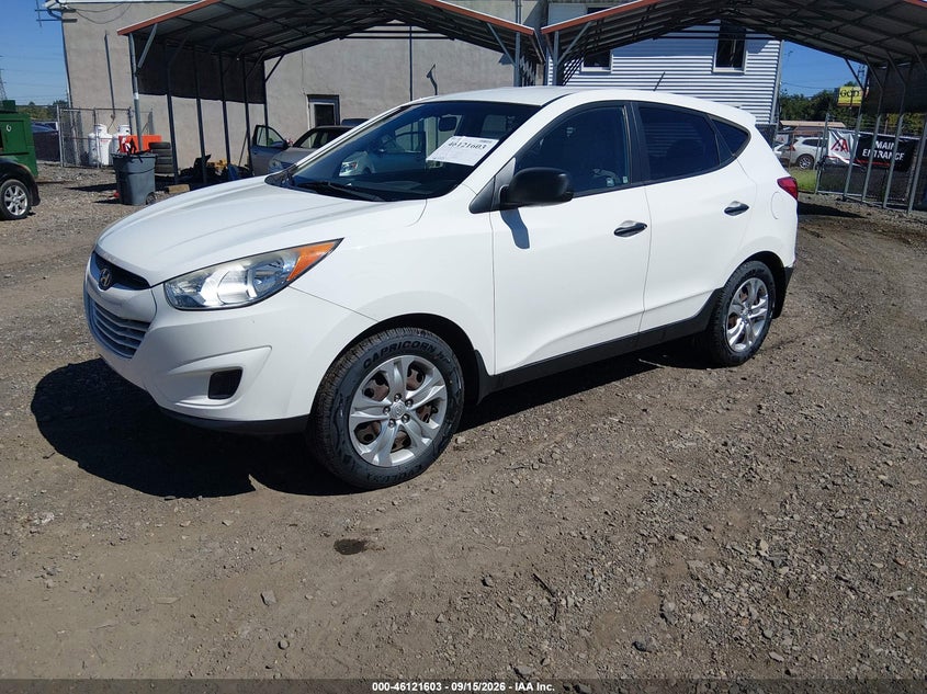 2013 Hyundai Tucson, Удар ззаду, IAAI, VIN KM8JT3AB4DU572485 — фото 2