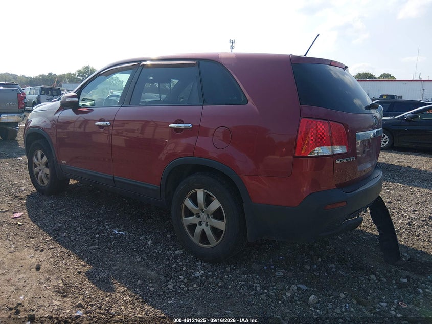 Vin: 5xyktca17bg073548, lot: 46621345, kia sorento lx 20113