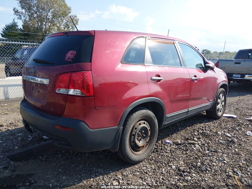 Vin: 5xyktca17bg073548, lot: 46621345, kia sorento lx 20114