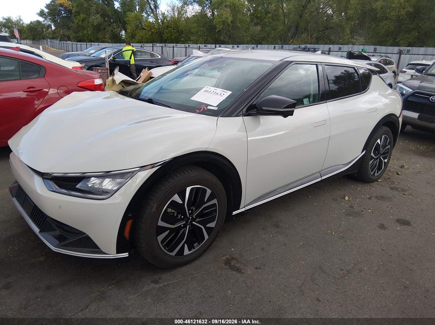 Vin: kndc3dlc0r5168321, lot: 46621352, kia ev6 light/wind 20242