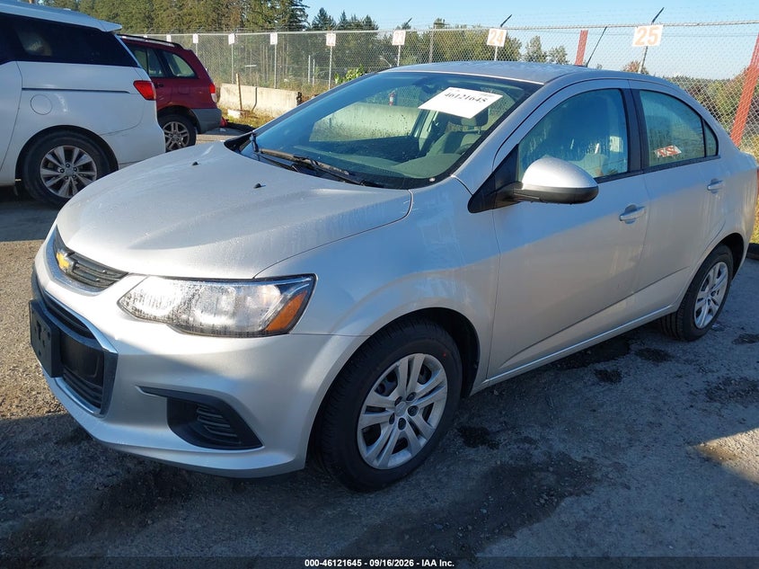 CHEVROLET SONIC 2017 VIN 1G1JB5SG8H4133589