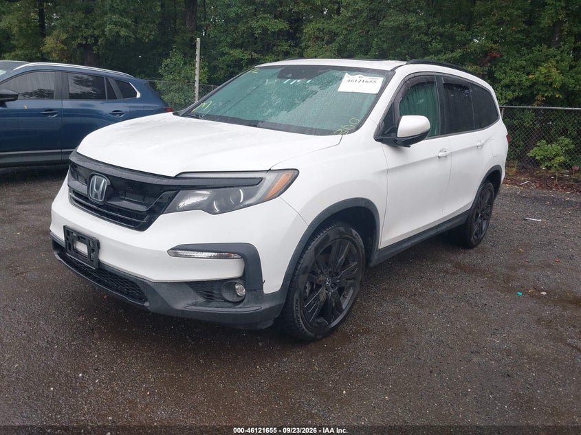 Vin: 5fnyf6h25mb030628, lot: 46621375, honda pilot awd special edition 20212