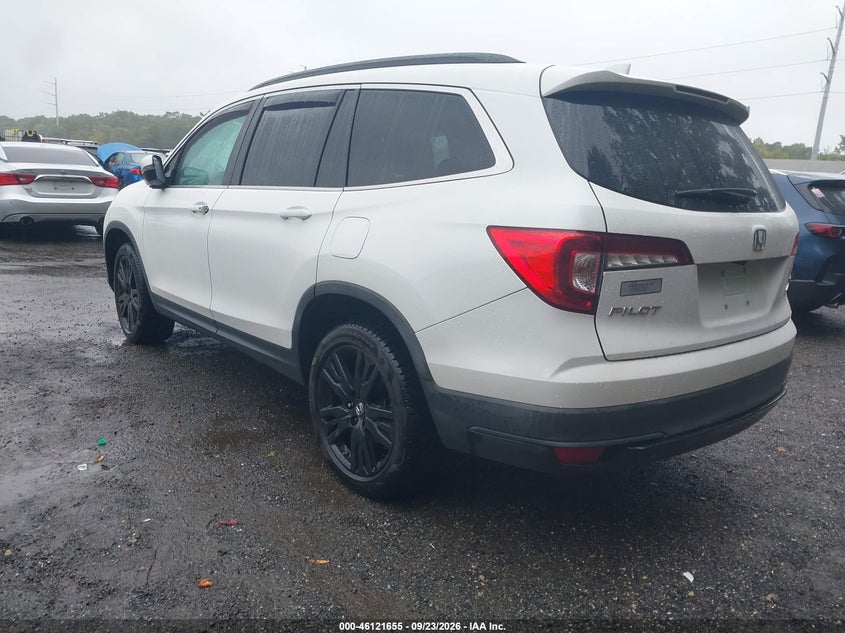 Vin: 5fnyf6h25mb030628, lot: 46621375, honda pilot awd special edition 20213