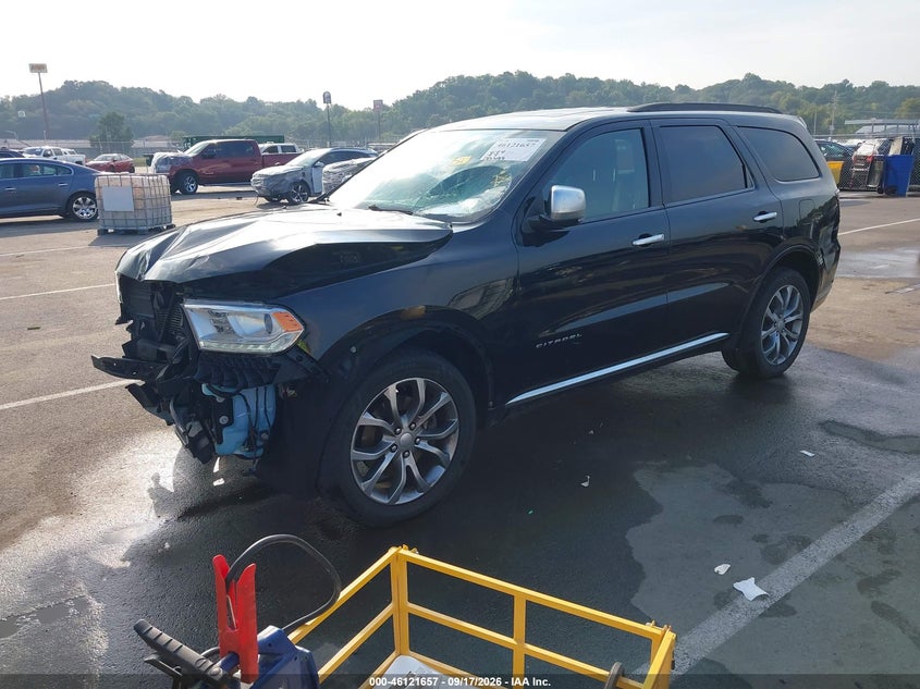 Vin: 1c4sdjet9jc101866, lot: 46621376, dodge durango citadel anodized platinum awd 20182