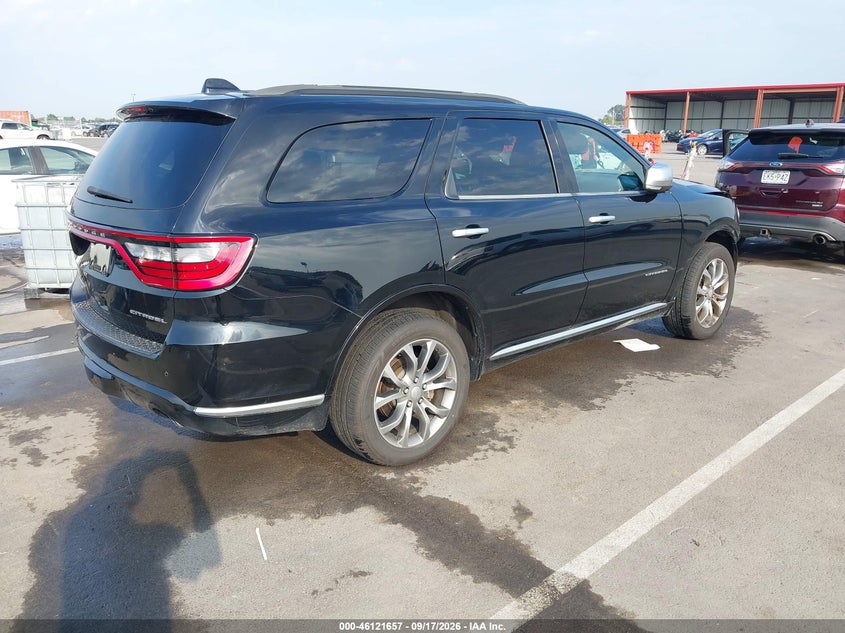 Vin: 1c4sdjet9jc101866, lot: 46621376, dodge durango citadel anodized platinum awd 20184
