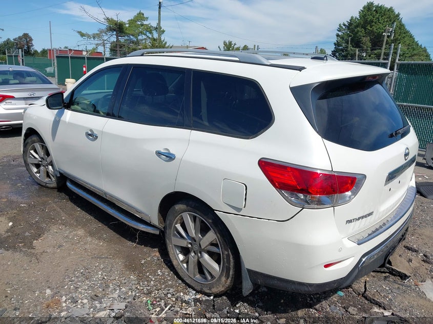 Vin: 5n1ar2mm5fc683674, lot: 46621377, nissan pathfinder platinum 20153