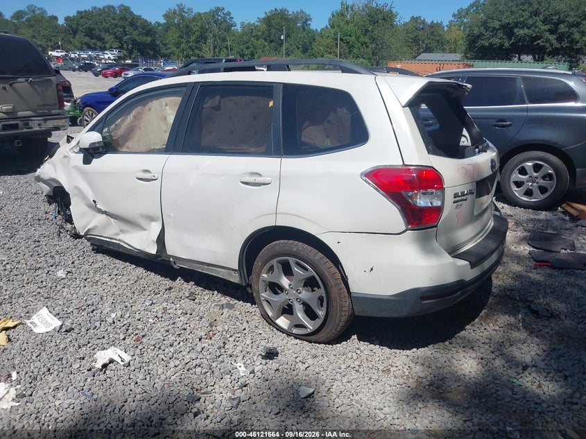 Vin: jf2sjauc6fh827710, lot: 46621384, subaru forester 2.5i touring 20153