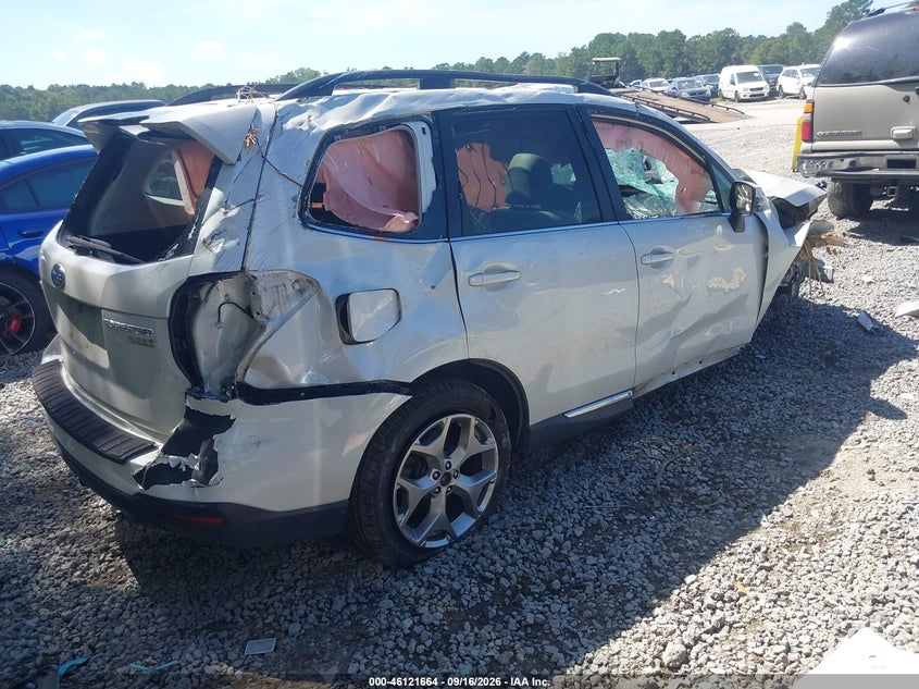 Vin: jf2sjauc6fh827710, lot: 46621384, subaru forester 2.5i touring 20154