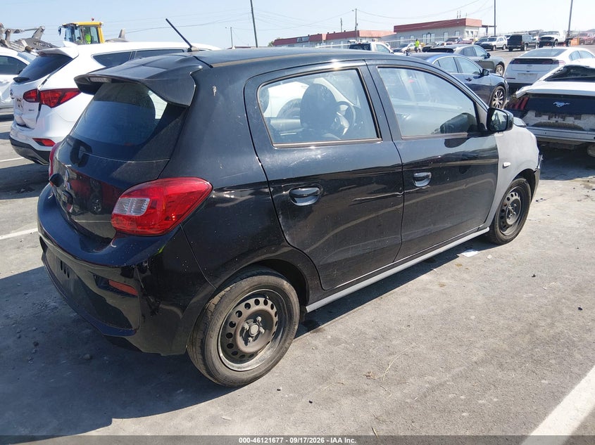 Vin: ml32a3hj1lh005107, lot: 46621398, mitsubishi mirage es 20204