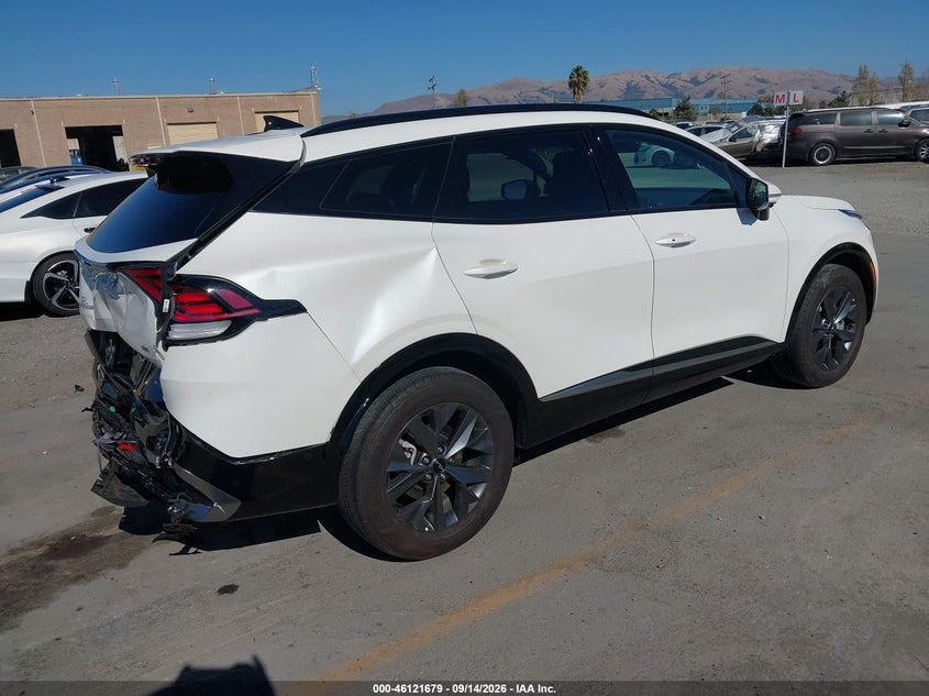 Vin: kndpxcdgxs7236281, lot: 46621399, kia sportage hybrid sx-prestige 20254