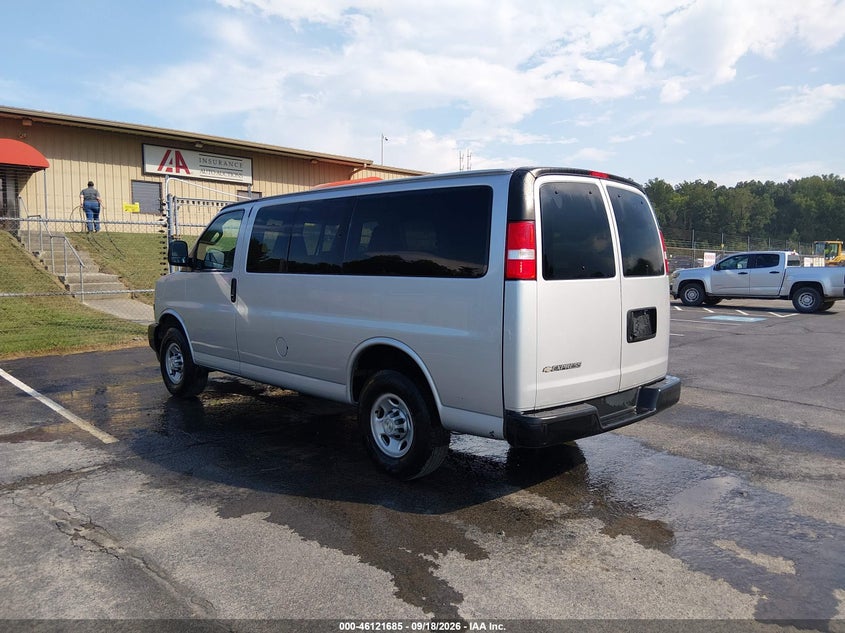 Vin: 1gawgefp2p1106521, lot: 46621405, chevrolet express passenger rwd 2500 regular wheelbase ls 20233