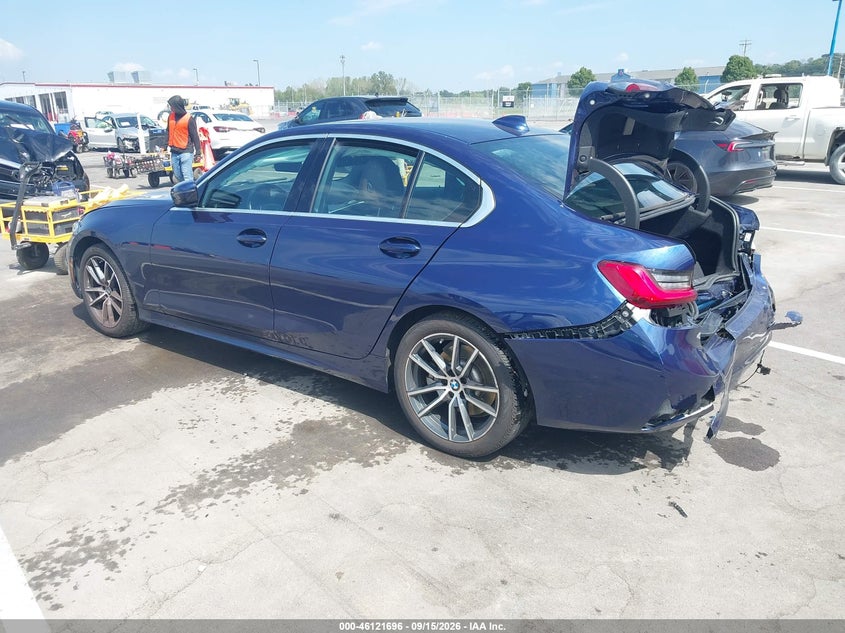 Vin: 3mw5r7j54k8b01367, lot: 46621416, bmw 330i xdrive 20193