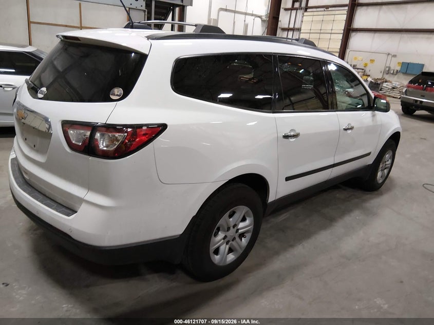 Vin: 1gnkvfkd2hj300536, lot: 46621427, chevrolet traverse ls 20174