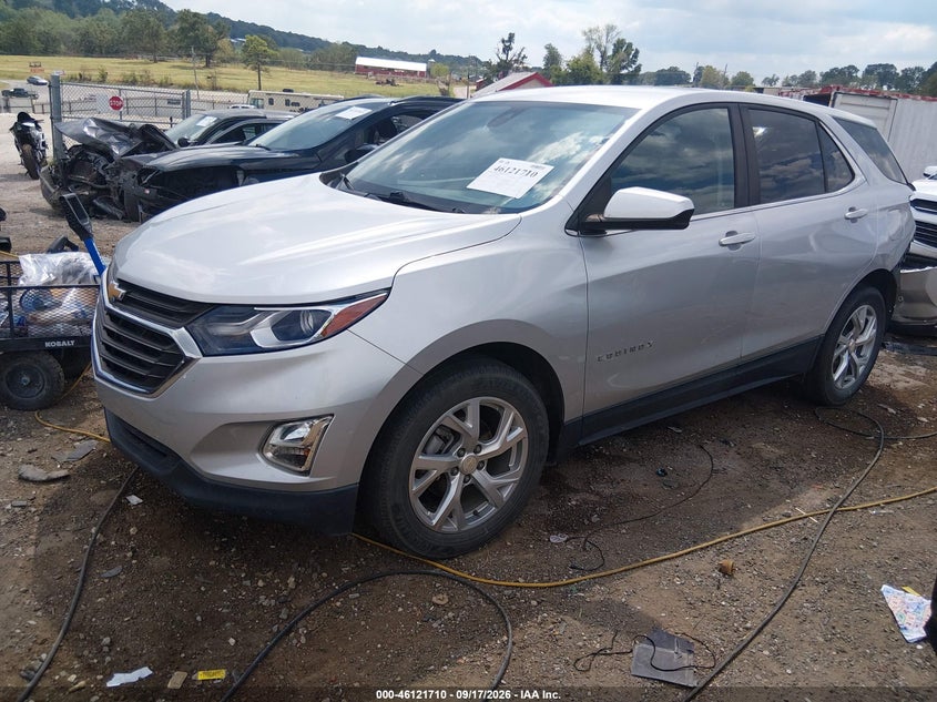Vin: 3gnaxkev5ms109690, lot: 46621430, chevrolet equinox fwd lt 20212
