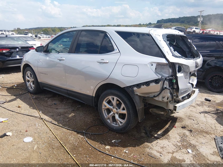 Vin: 3gnaxkev5ms109690, lot: 46621430, chevrolet equinox fwd lt 20213
