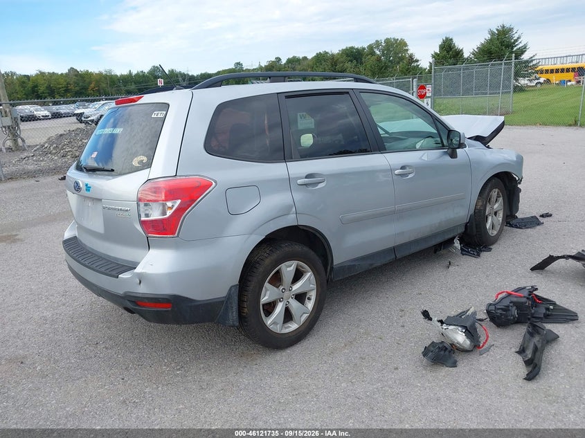 Vin: jf2sjadc6fh832096, lot: 46621455, subaru forester 2.5i premium 20154