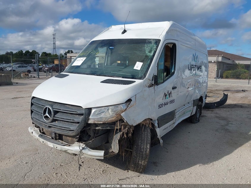 Vin: w1y4nbhy2rt191419, lot: 46621477, mercedes-benz sprinter 2500 standard roof 4-cyl diesel ho 20242