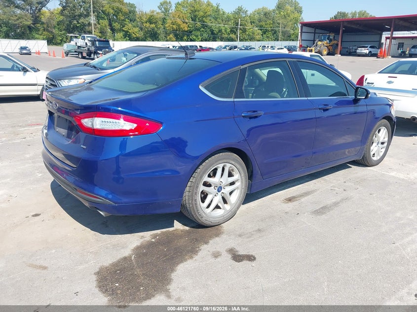 Vin: 1fa6p0h75e5355334, lot: 46621480, ford fusion se 20144