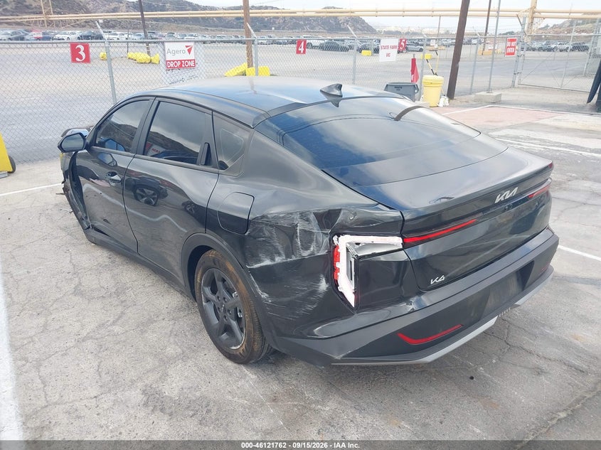 Vin: 3kpft4de9se228183, lot: 46621482, kia k4 lxs 20253