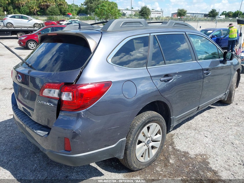 Vin: 4s4bsbcc1g3228551, lot: 46621485, subaru outback 2.5i premium 20164