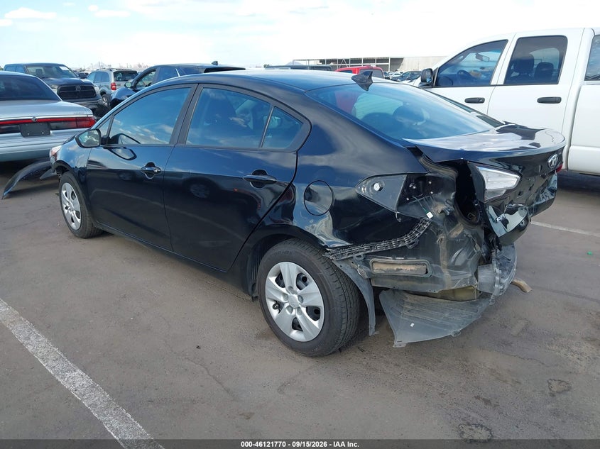 Vin: 3kpfk4a71he082458, lot: 46621490, kia forte lx 20173