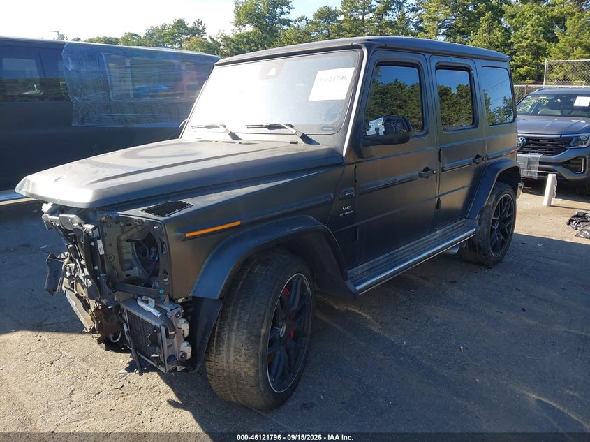Vin: w1nyc7hj3mx394924, lot: 46621516, mercedes-benz amg g 63 4matic 20212