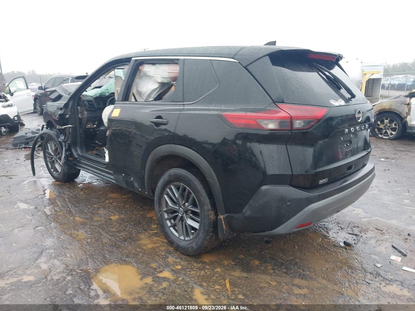 Vin: 5n1bt3aa0pc742489, lot: 46621529, nissan rogue s fwd 20233