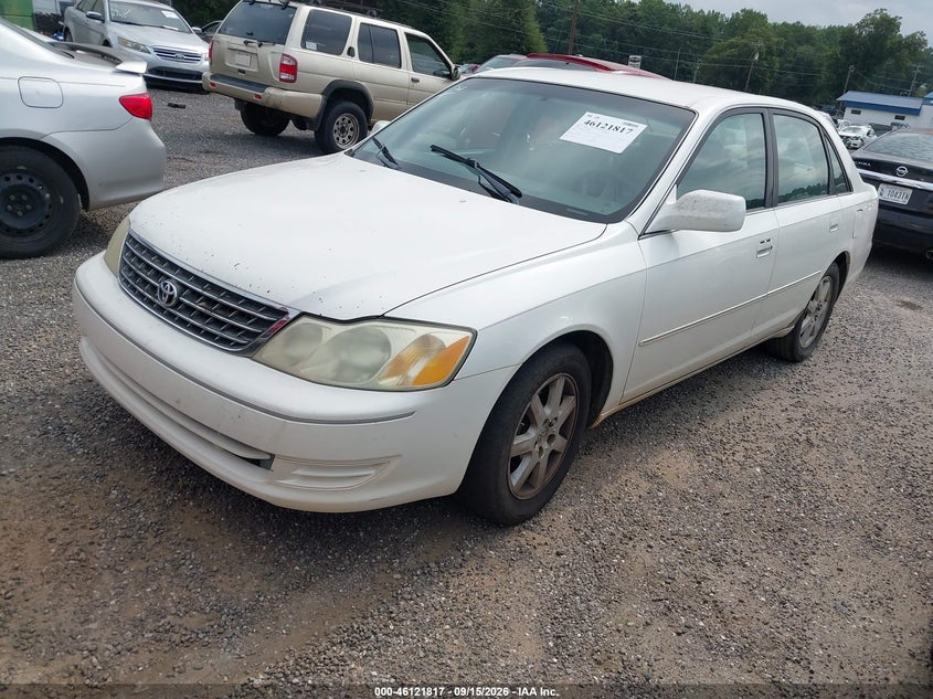 TOYOTA AVALON 2003 VIN 4T1BF28B63U272070