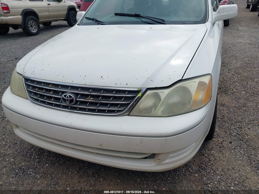TOYOTA AVALON 2003 VIN 4T1BF28B63U272070