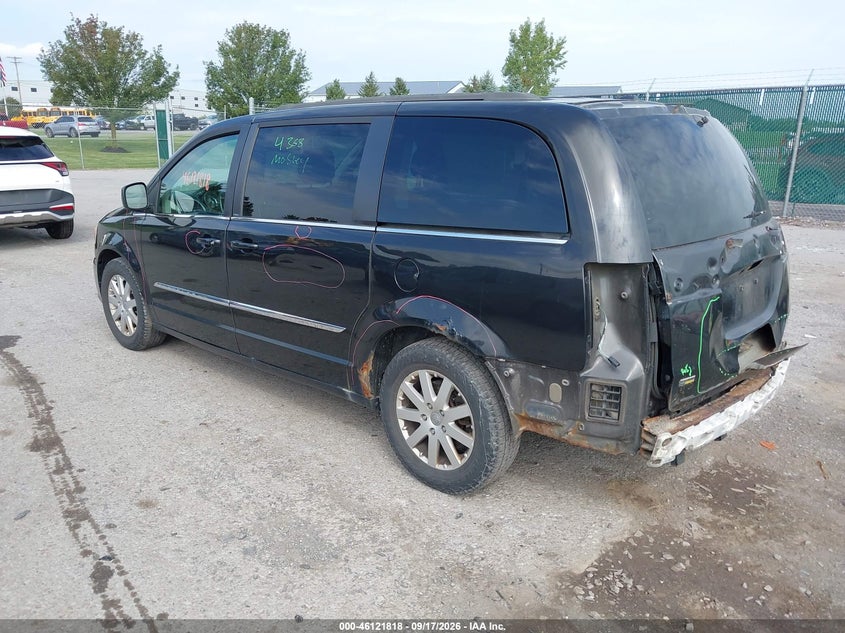 Vin: 2c4rc1bg1er272178, lot: 46621538, chrysler town & country touring 20143
