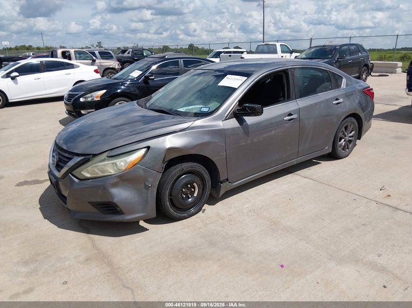 Vin: 1n4al3ap9hn346125, lot: 46621539, nissan altima 2.5 s 20172