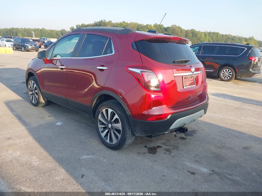 Vin: kl4cjesm5nb552123, lot: 46621554, buick encore awd preferred 20223