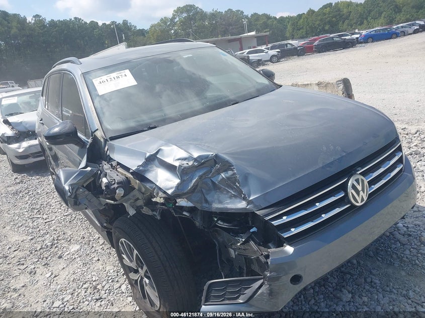 Vin: 3vv3b7ax5jm216535, lot: 46621594, volkswagen tiguan 2.0t se/2.0t sel 2018 img_1