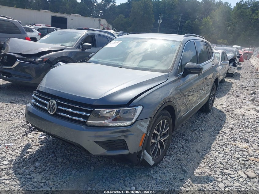 Vin: 3vv3b7ax5jm216535, lot: 46621594, volkswagen tiguan 2.0t se/2.0t sel 20182