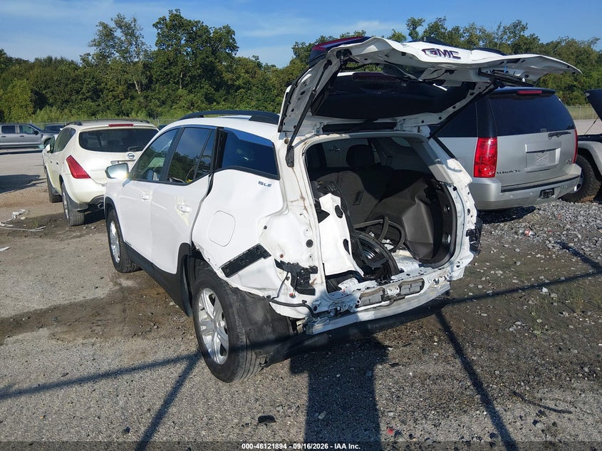 Vin: 3gkalmeg6rl270217, lot: 46621612, gmc terrain fwd sle 20243