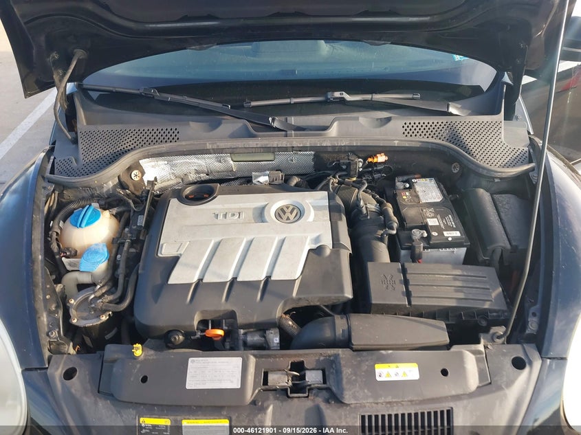 VOLKSWAGEN BEETLE 2013 VIN 3VWJL7AT6DM693914