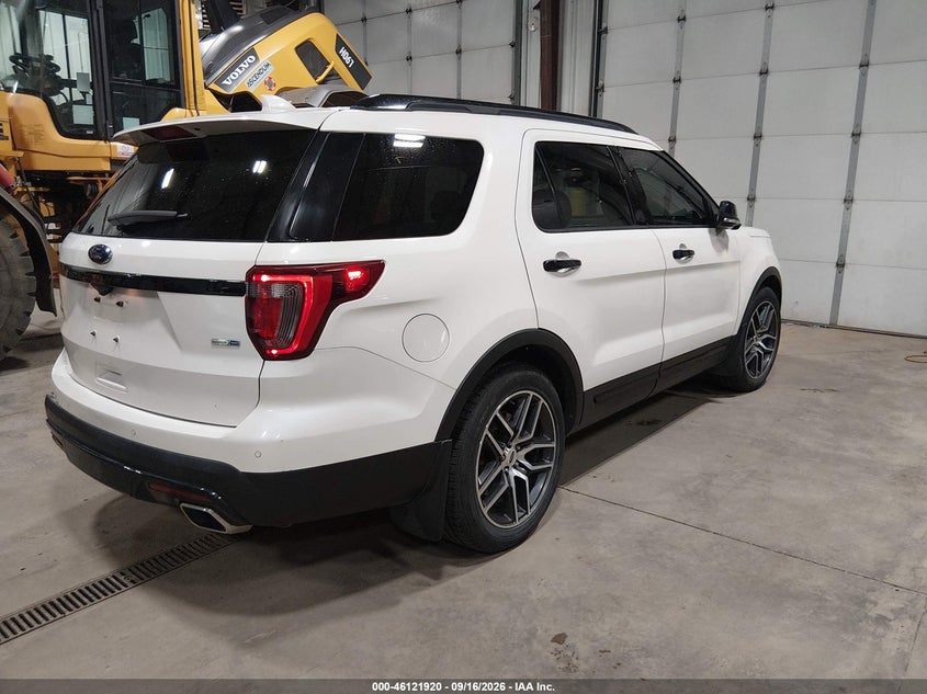 Vin: 1fm5k8gt1ggc33915, lot: 46621640, ford explorer sport 20164