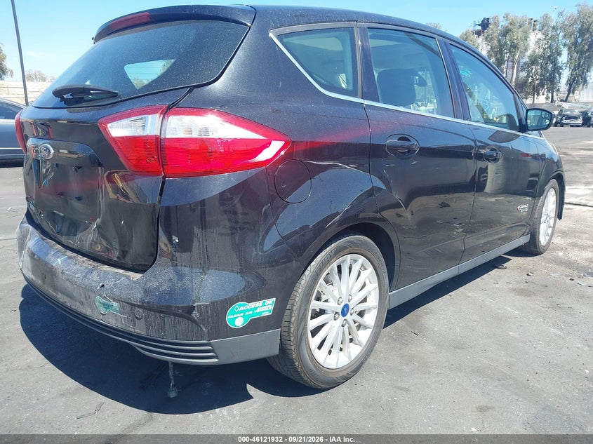 Vin: 1fadp5cu3dl533205, lot: 46621652, ford c-max energi sel 20134