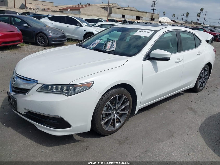Vin: 19uub2f56ga005686, lot: 46621701, acura tlx v6 tech 20162