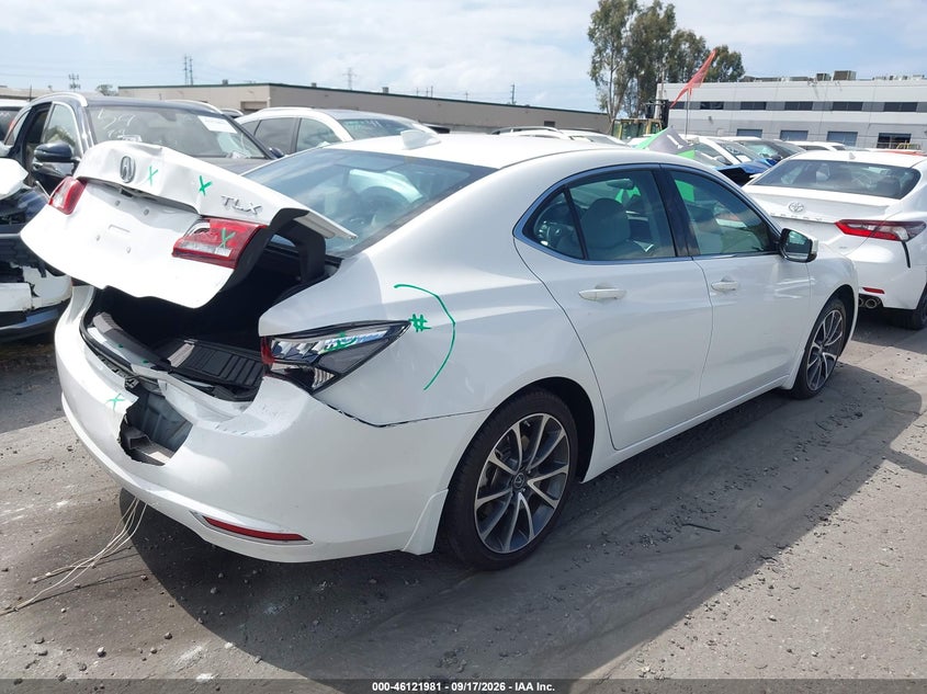 Vin: 19uub2f56ga005686, lot: 46621701, acura tlx v6 tech 20164