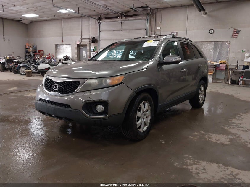 Vin: 5xykt3a15bg169808, lot: 46621705, kia sorento lx 20112