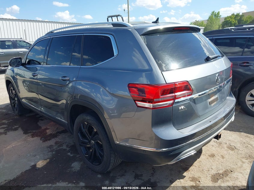 Vin: 1v2nr2ca9jc588619, lot: 46621716, volkswagen atlas 3.6l v6 sel premium 20183