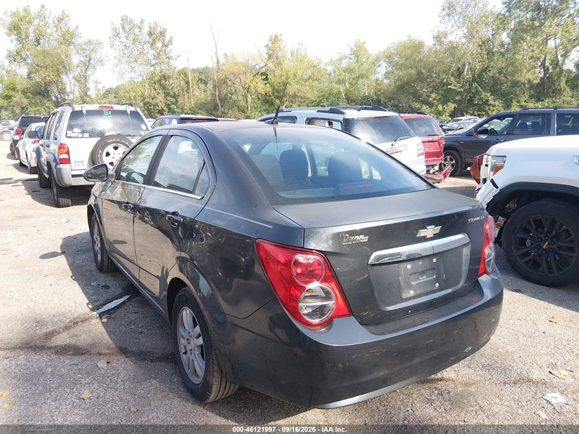 Vin: 1g1jc5sh7e4153611, lot: 46621717, chevrolet sonic lt auto 20143