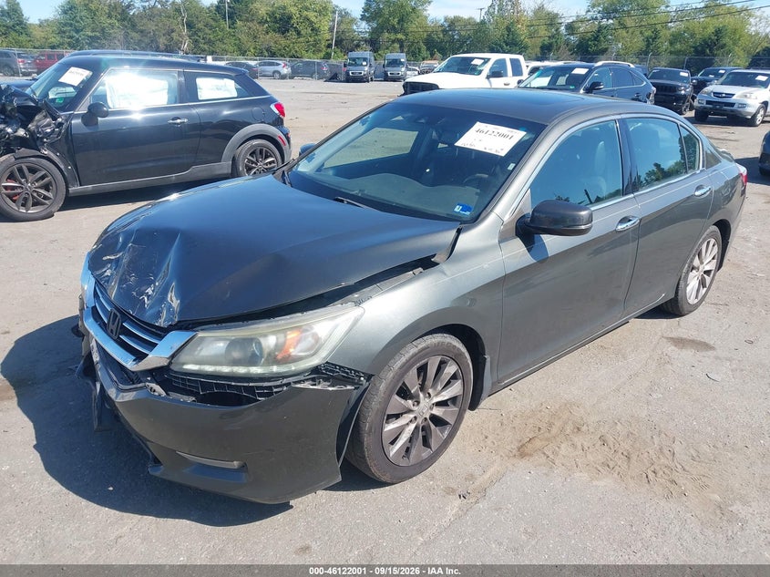 Vin: 1hgcr3f86da034026, lot: 46621721, honda accord ex-l v-6 20132