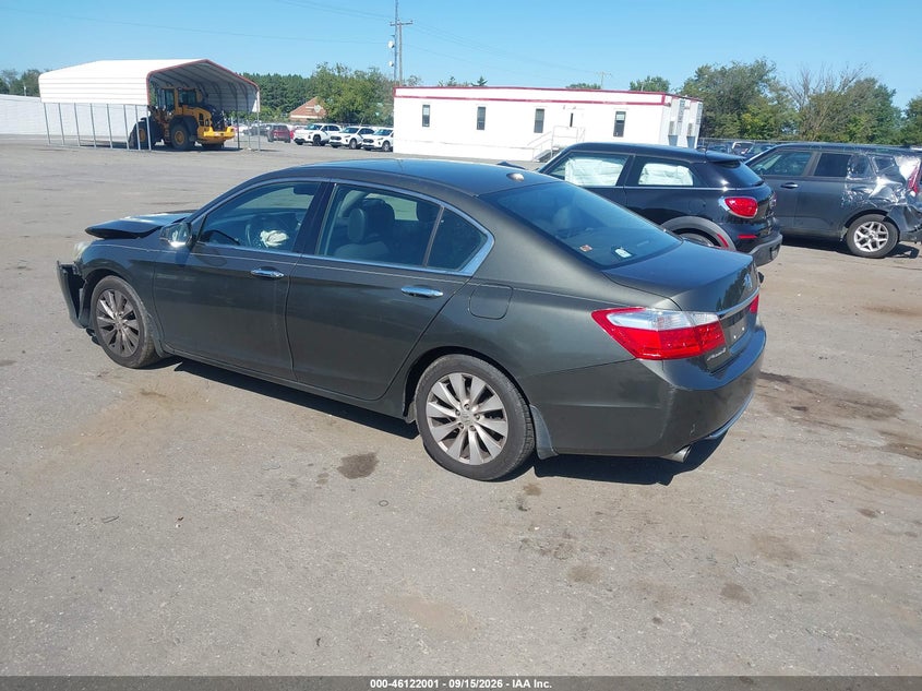 Vin: 1hgcr3f86da034026, lot: 46621721, honda accord ex-l v-6 20133