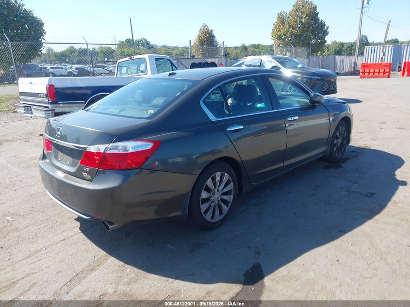 Vin: 1hgcr3f86da034026, lot: 46621721, honda accord ex-l v-6 20134