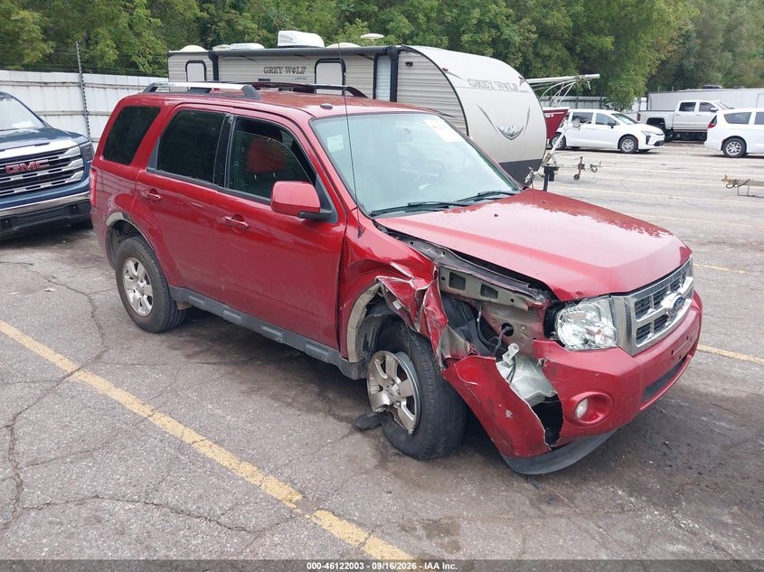 Vin: 1fmcu0eg1cka43581, lot: 46621723, ford escape limited 2012 img_1